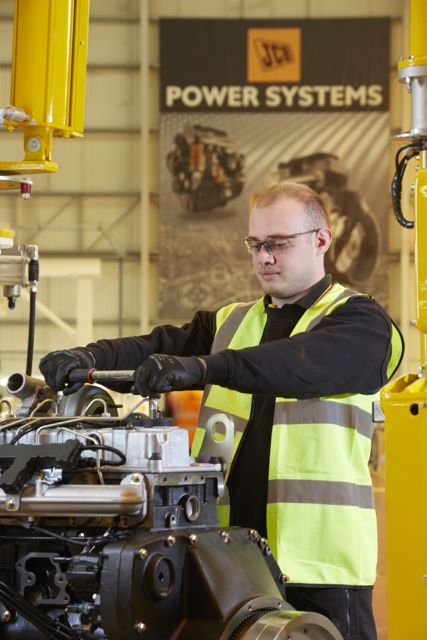 JCB moves to a 34-hour week for UK production employees