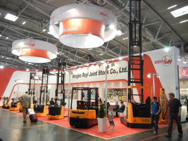 Bauma Fair 2013 in Munich , Germany. Click image to enlarge