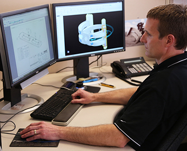 Years of experience and the latest technology give Cascade's team of engineers the competitive edge in roll clamp design.