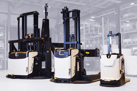 Rocla's current AGV models are modular and flexible to meet different customer needs.
