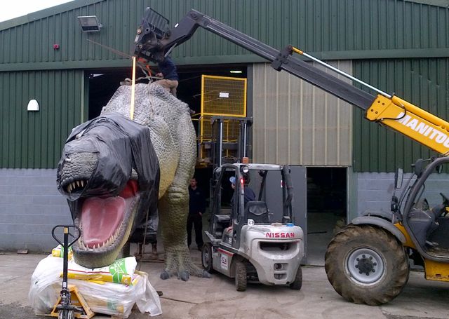 Wild thing - HFT's equipment loads the T-Rex.