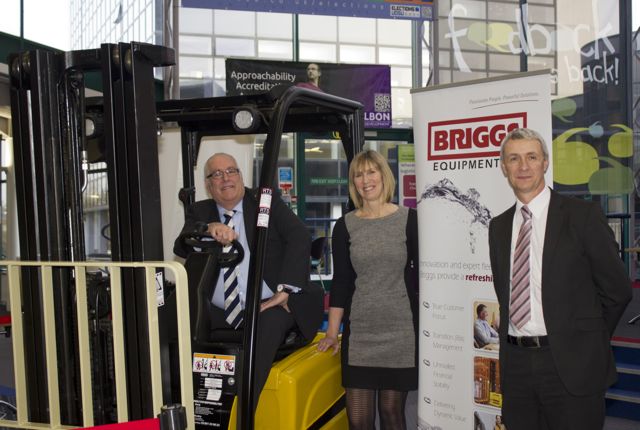 Briggs Equipment exhibiting at Derby uni.