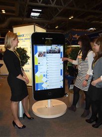 The Social Media Zone was a brand-new feature at IMHX 2013.