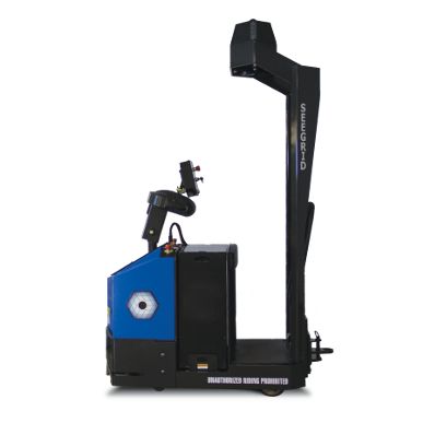 The GT10 robotic industrial truck tow tractor