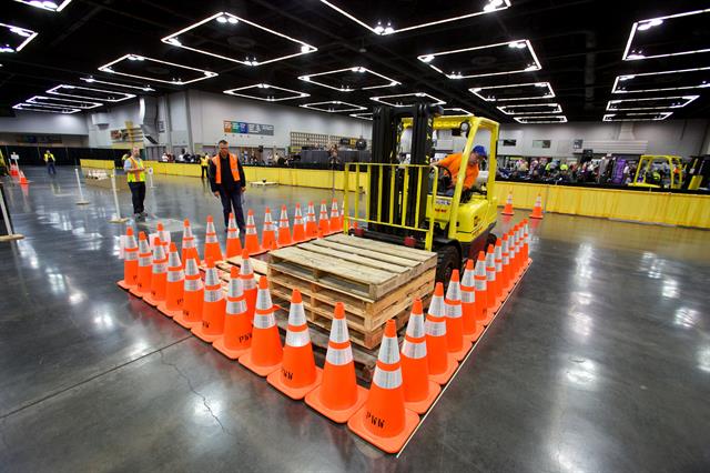 Ibbotson, Americold win Columbia Forklift Challenge