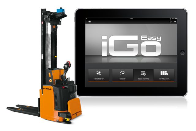 The iGoEasy system was designed for applications that involve low transport volumes.
