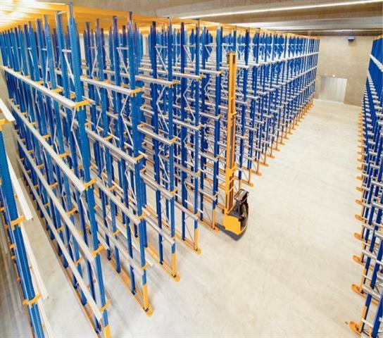 The RDC racking scheme is used to store a range of computer hardware.