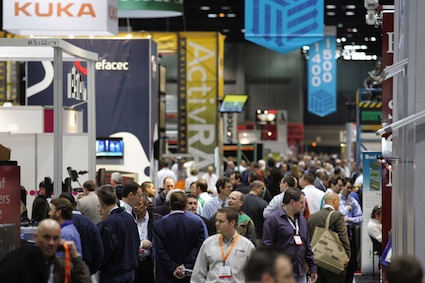 ProMat 2013 drew significant crowds.<br />PHOTO: MHI