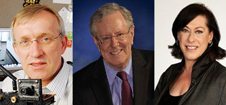 Henrik Christensen, Steve Forbes and Edie Weiner