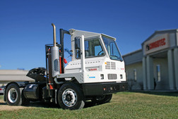 The new Kalmar hydraulic hybrid drive terminal tractor features improved performance, better fuel economy and greater emissions reduction.