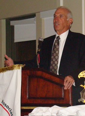 Honoured: James J Malvaso