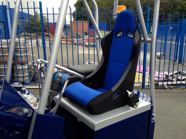 The Customiser wants to exhibit the forklift at IMHX 2013 in Birmingham next year.