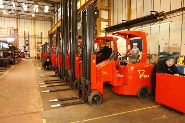 Princes Foods has ordered Flexi Double Deep articulated forklifts