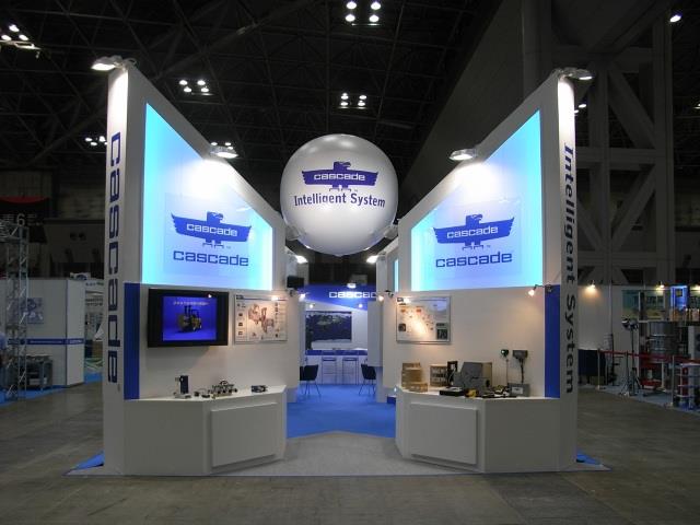 Cascade Corporation's booth in Japan, 2010