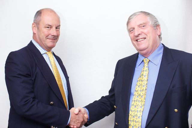 (L-R) Peter Harvey and David Ellison