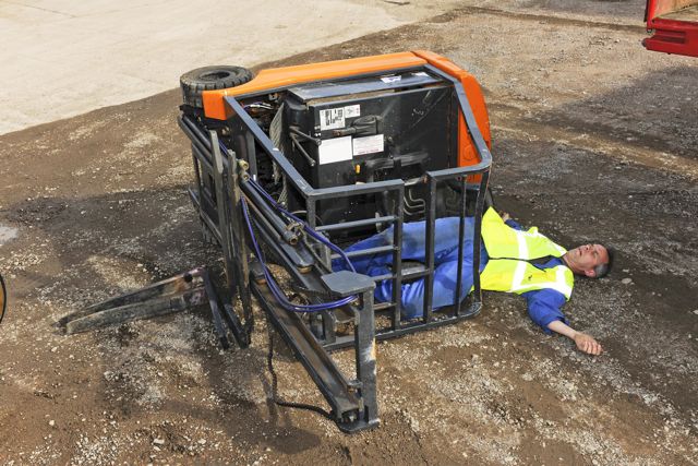 HSE figures reveal a 4% increase in serious forklift accidents.