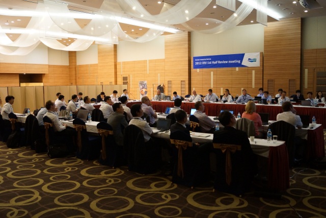 Doosan holds 2012 1st Half Review Meeting & Parts Centre Opening