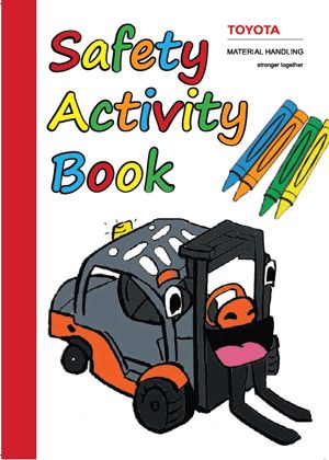 Toyota gives way children's activity book