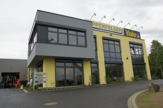 The forklift dealer invested over EUR4 million in the new facility.